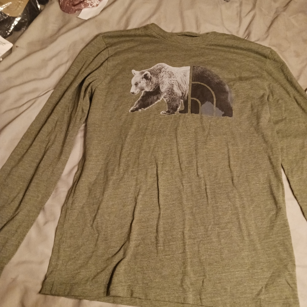 North face Long Sleeve Shirt Size m